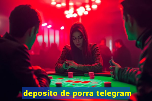 deposito de porra telegram